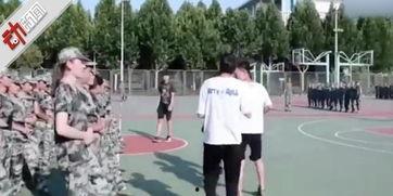 军训吃瓜被罚军训,一堂生动的纪律教育课